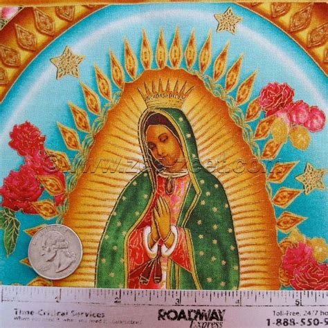 virgin mary fabric panels